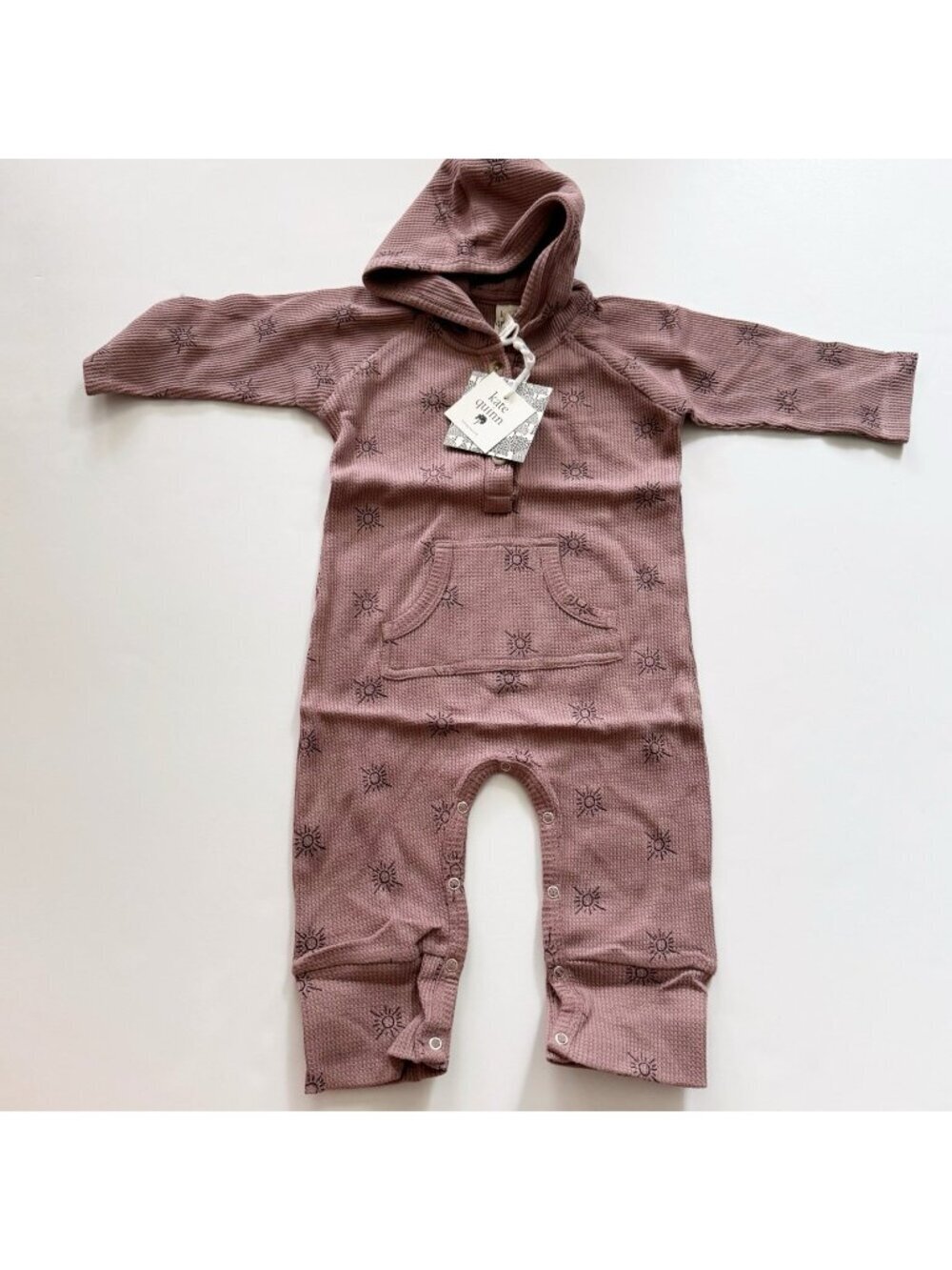 Kate Quinn baby Long Sleeve Hooded Sport Jumpsuit 12-18 months